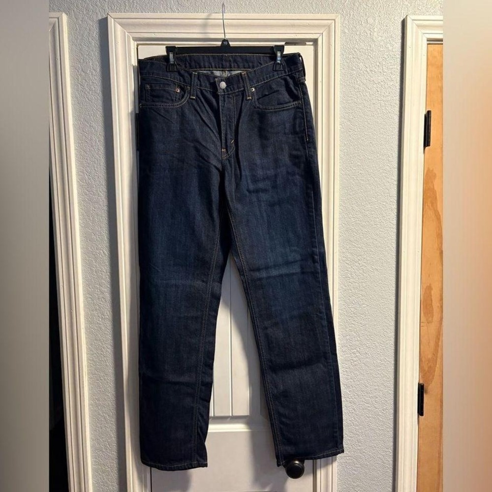 Levis 541 Athletic Taper Jeans Mens 32x32 Dark‎ Wash Denim Pants Stretch